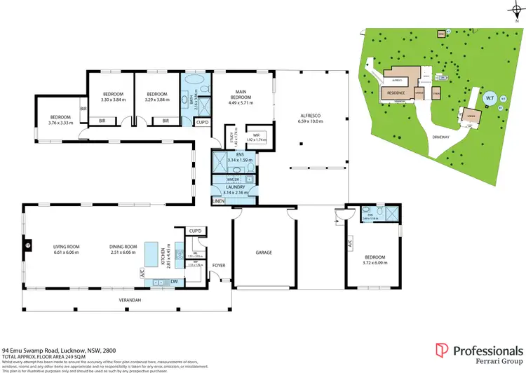 Floorplan of Homely house listing, 94 Emu Swamp Road, Orange NSW 2800