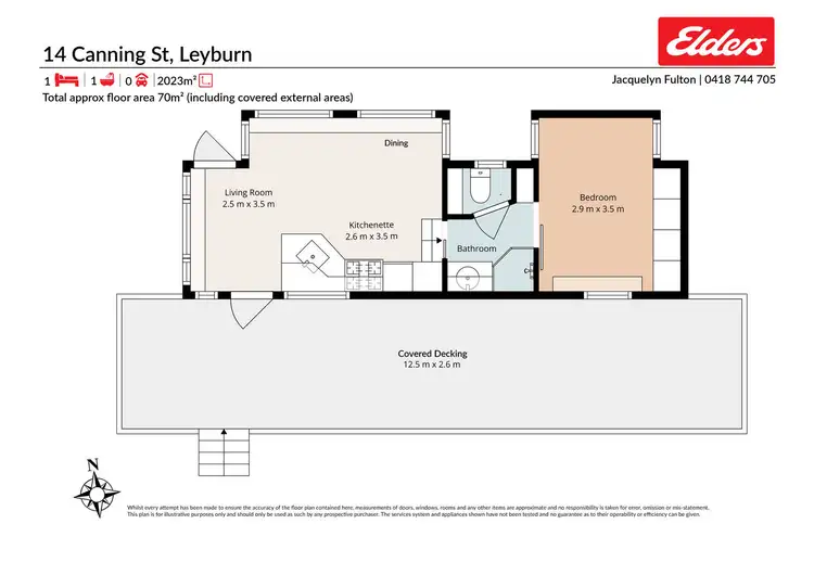 Floorplan of Homely land listing, 14 Canning Street, Leyburn QLD 4365