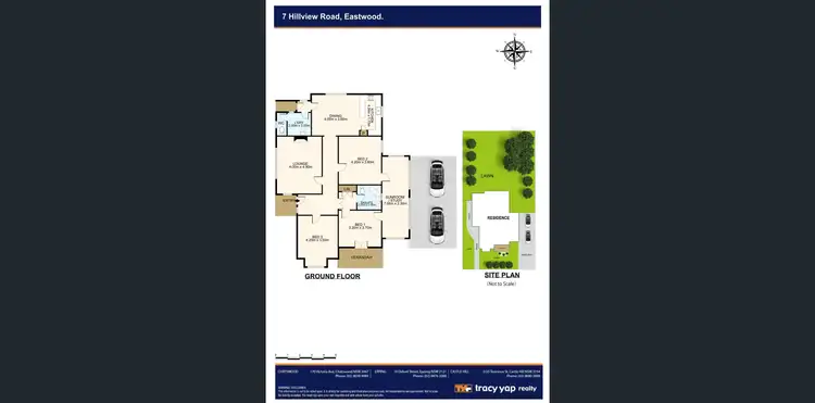 Floorplan of Homely house listing, 7 Hillview Road, Eastwood NSW 2122
