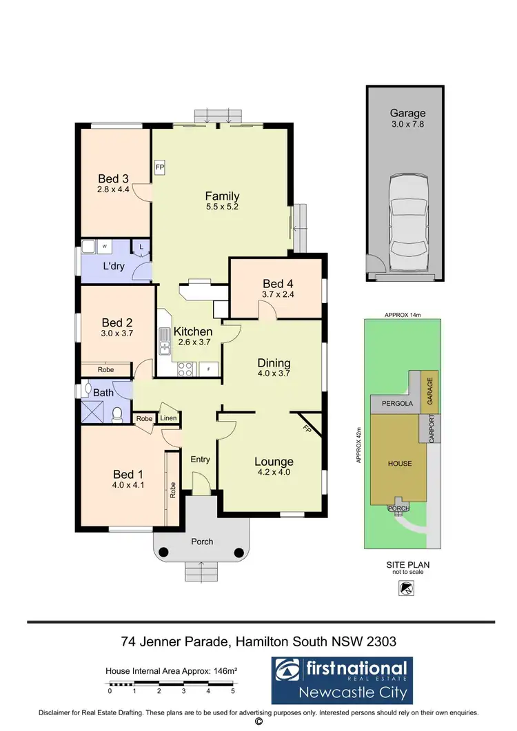 Floorplan of Homely house listing, 74 Jenner Parade, Hamilton South NSW 2303