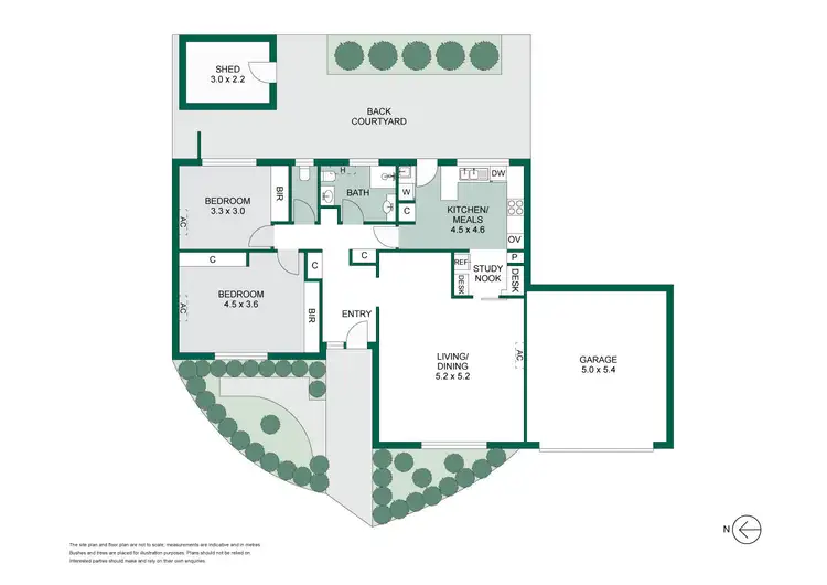 Floorplan of Homely unit listing, 7/20 Outer Crescent, Brighton VIC 3186