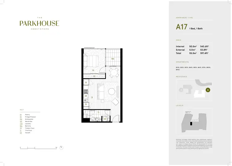 Floorplan of Homely apartment listing, 130/631 Victoria Street, Abbotsford VIC 3067