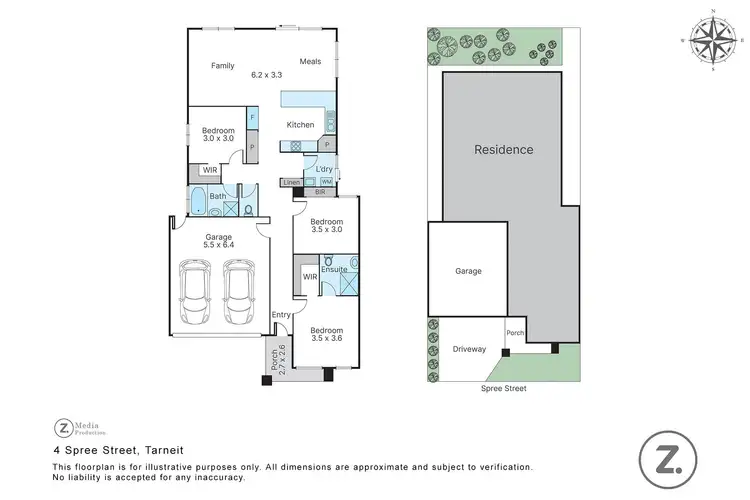 Floorplan of Homely house listing, 4 Spree Street, Tarneit VIC 3029