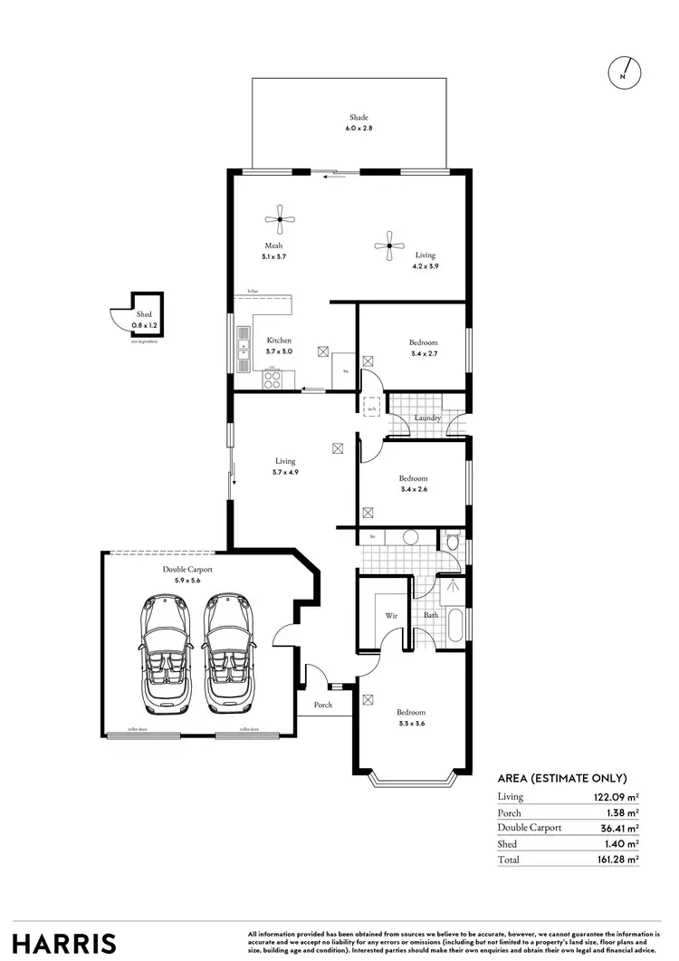 Floorplan of Homely house listing, 12 Claremont Avenue, Oakden SA 5086