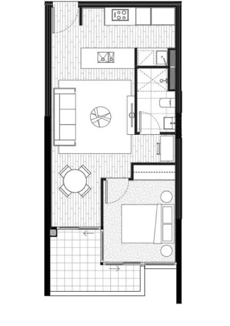 Floorplan of Homely apartment listing, 309/65 Cooyong Street, Braddon ACT 2612