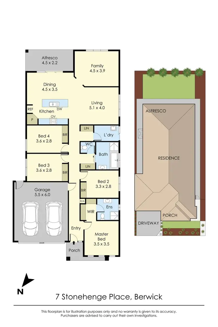 Floorplan of Homely house listing, 7 Stonehenge Place, Berwick VIC 3806