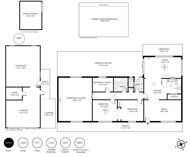 Floorplan of Homely house listing, 46 Elizabeth Street, Woodside SA 5244