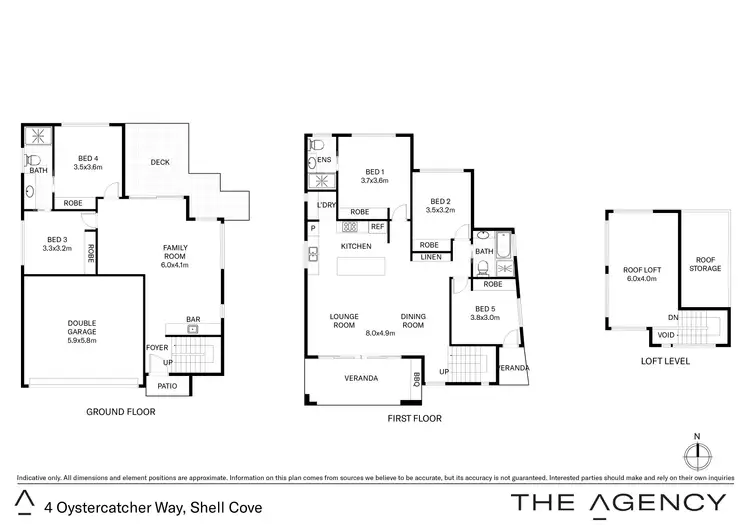 Floorplan of Homely house listing, 4 Oystercatcher Way, Shell Cove NSW 2529