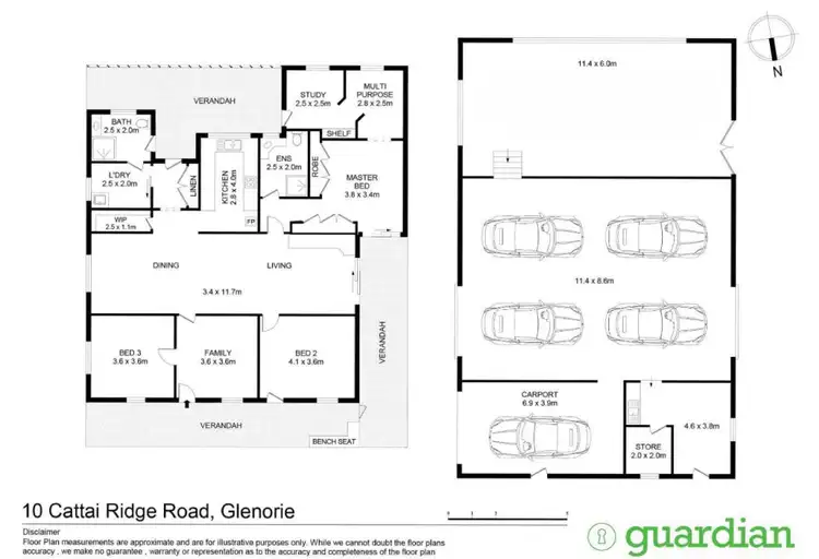Floorplan of Homely house listing, 10 Cattai Ridge Road, Glenorie NSW 2157