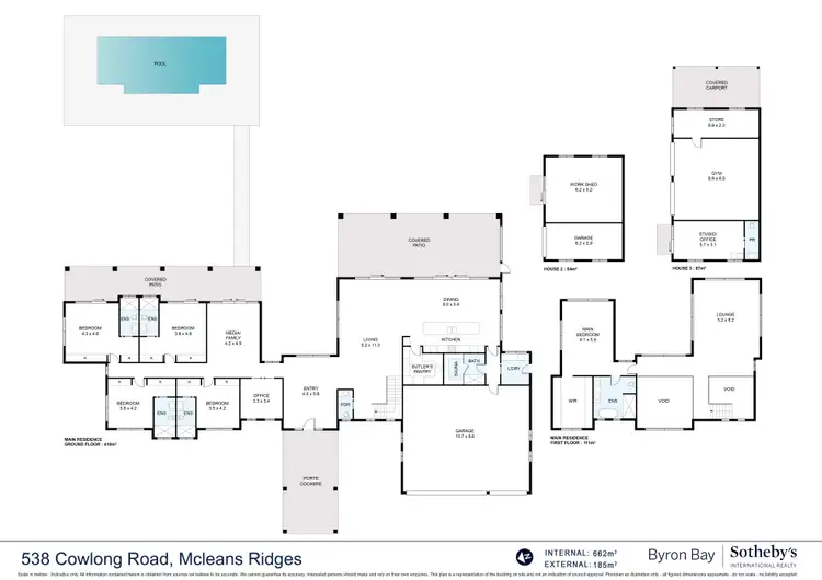 Floorplan of Homely rural property listing, 538 Cowlong Road, Mcleans Ridges NSW 2480