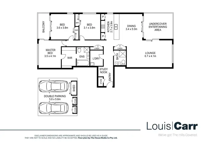 Floorplan of Homely apartment listing, 204/48 Peninsula Way, Norwest NSW 2153