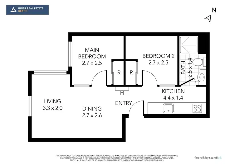 Floorplan of Homely apartment listing, 807/39 Lonsdale Street, Melbourne VIC 3000