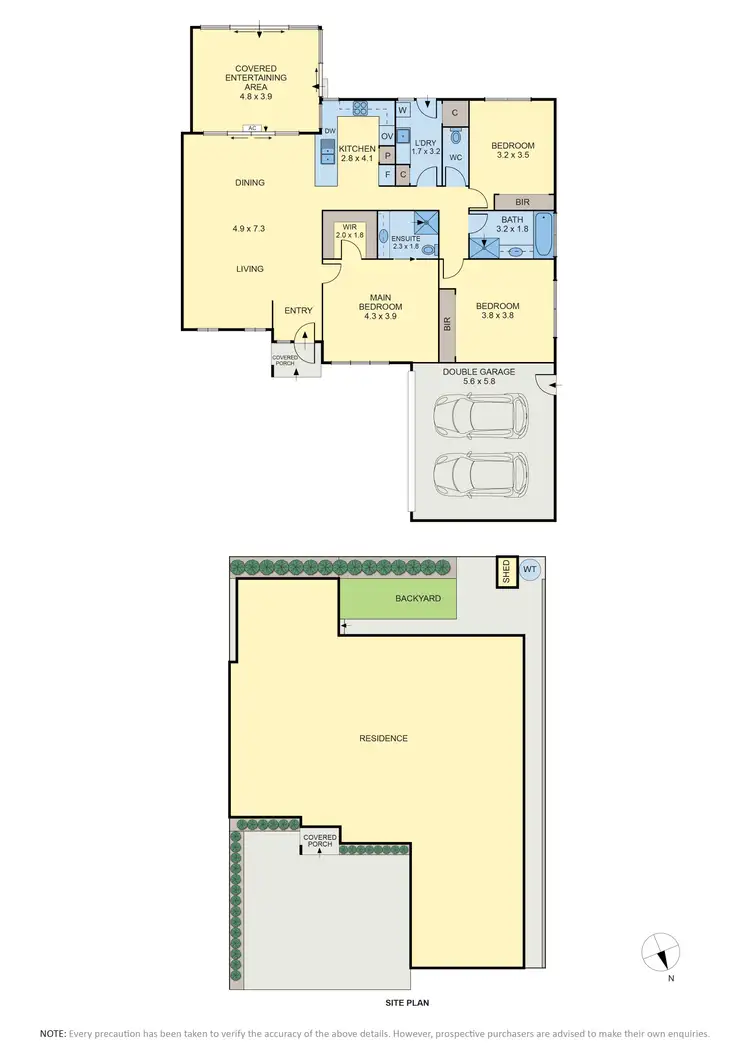 Floorplan of Homely house listing, 41A Grandview Road, Niddrie VIC 3042