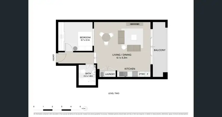 Floorplan of Homely apartment listing, 36/37 Bay Street, Glebe NSW 2037