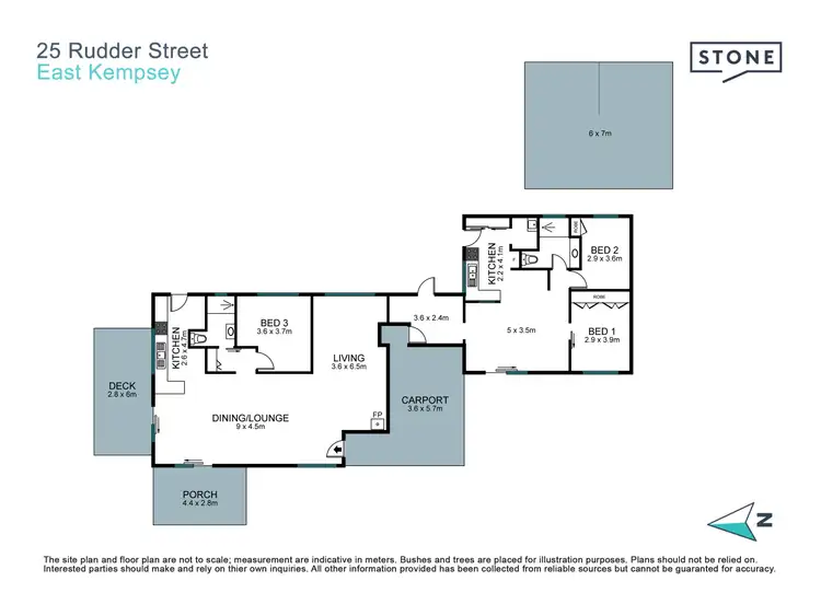 Floorplan of Homely block of units listing, 25 Rudder Street, East Kempsey NSW 2440