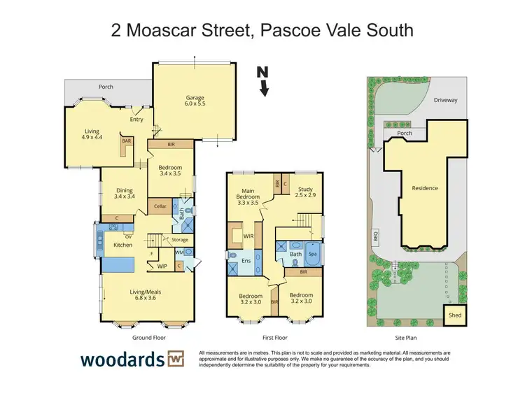 Floorplan of Homely house listing, 2 Moascar Street, Pascoe Vale South VIC 3044