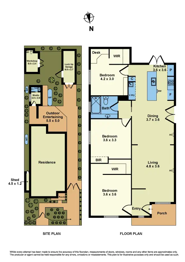 Floorplan of Homely house listing, 121 Morris Street, Sunshine VIC 3020