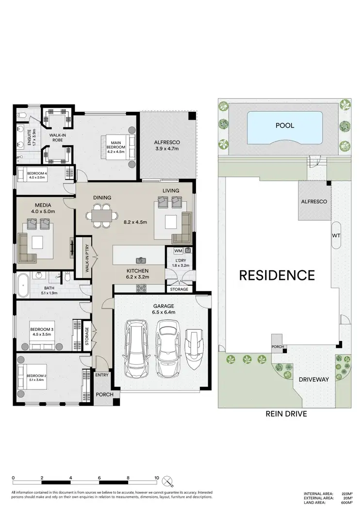 Floorplan of Homely house listing, 14 Rein Drive, Wadalba NSW 2259