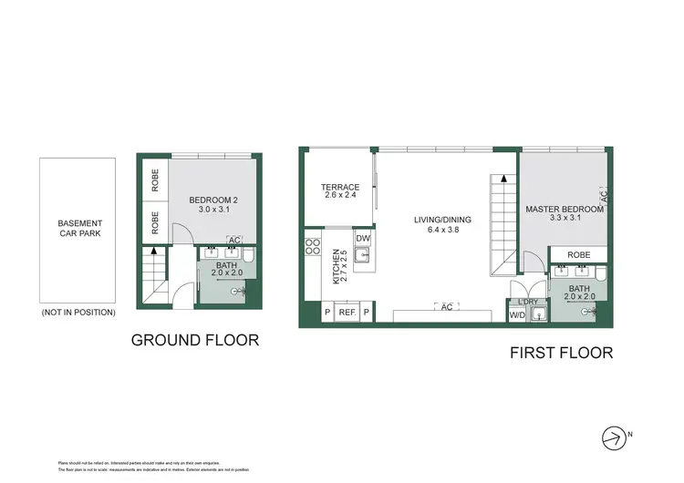 Floorplan of Homely apartment listing, 307/22-24 Pakington Street, St Kilda VIC 3182