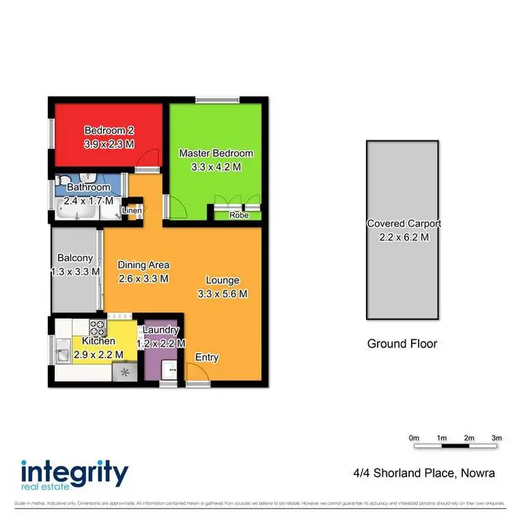 Floorplan of Homely unit listing, 4/4 Shorland Place, Nowra NSW 2541