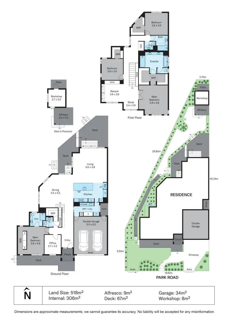 Floorplan of Homely house listing, 72a Park Road, Surrey Hills VIC 3127