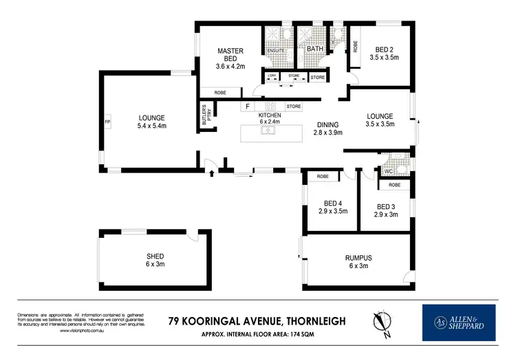 Floorplan of Homely house listing, 79 Kooringal Avenue, Thornleigh NSW 2120