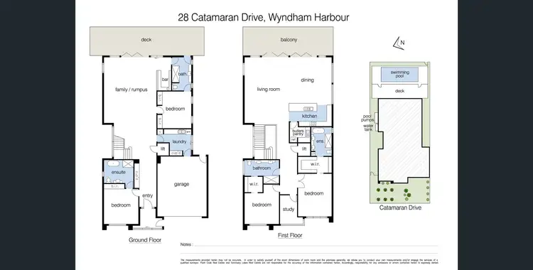 Floorplan of Homely house listing, 28 Catamaran Drive, Werribee South VIC 3030