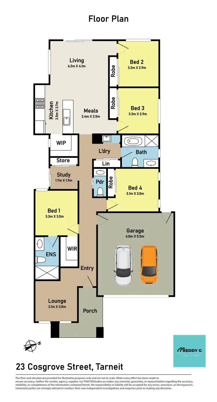 Floorplan of Homely house listing, 23 Cosgrove Street, Tarneit VIC 3029