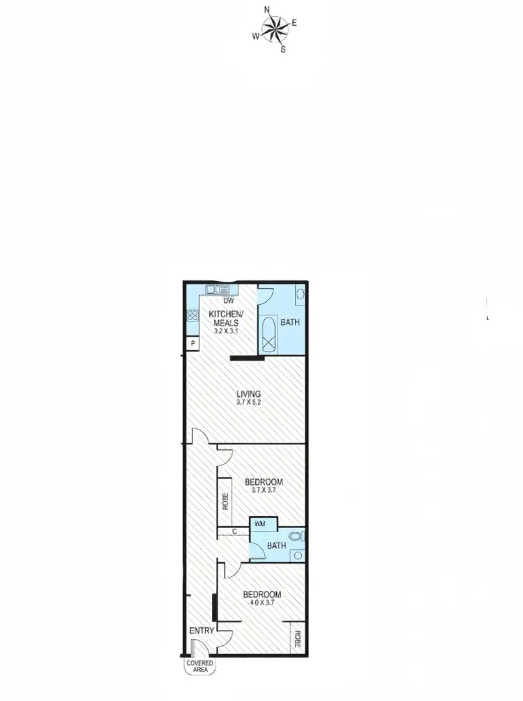 Floorplan of Homely house listing, 739 Malvern Road, Toorak VIC 3142