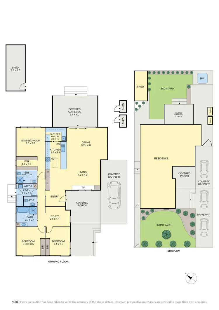 Floorplan of Homely house listing, 8 Strathaird Street, Strathmore VIC 3041