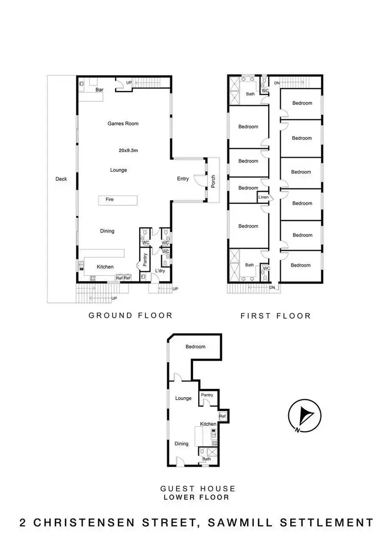 Floorplan of Homely house listing, 2 Christensen Street, Sawmill Settlement VIC 3723