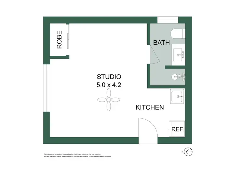 Floorplan of Homely apartment listing, 18/25 Redan Street, St Kilda VIC 3182