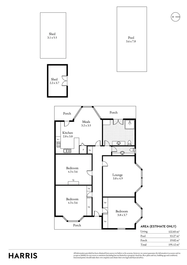 Floorplan of Homely house listing, 14 Brougham Court, North Adelaide SA 5006