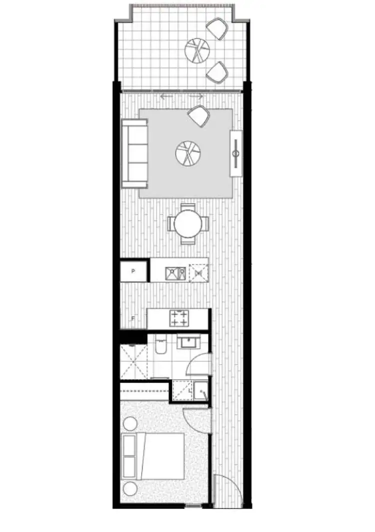 Floorplan of Homely apartment listing, G23/55 Currong Street, Braddon ACT 2612
