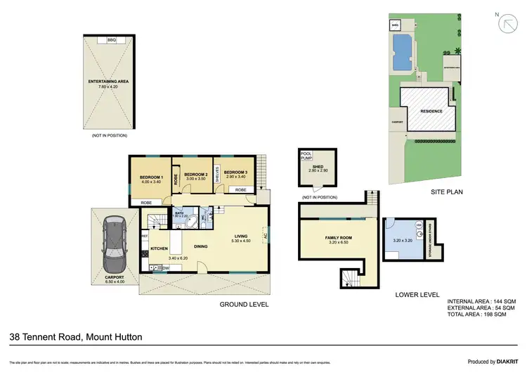 Floorplan of Homely house listing, 38 Tennent Road, Mount Hutton NSW 2290