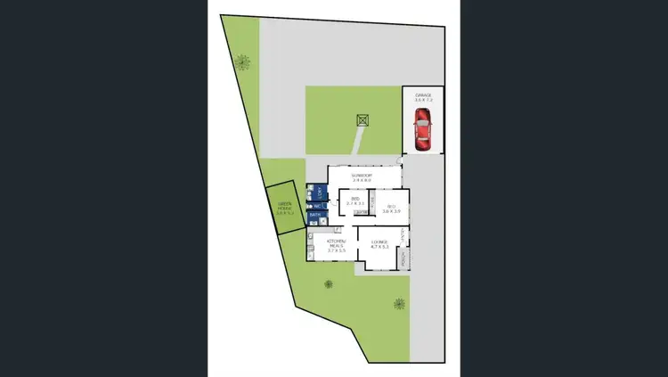 Floorplan of Homely house listing, 10 Flamingo Court, Norlane VIC 3214