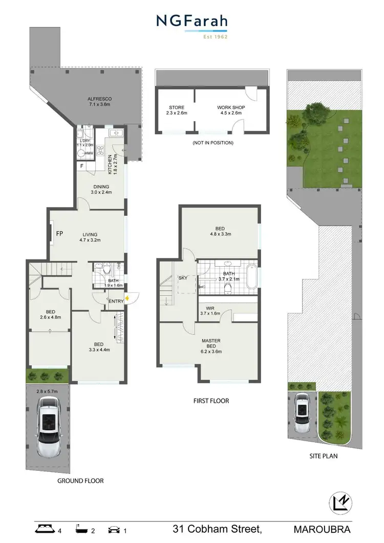 Floorplan of Homely house listing, 31 Cobham Street, Maroubra NSW 2035
