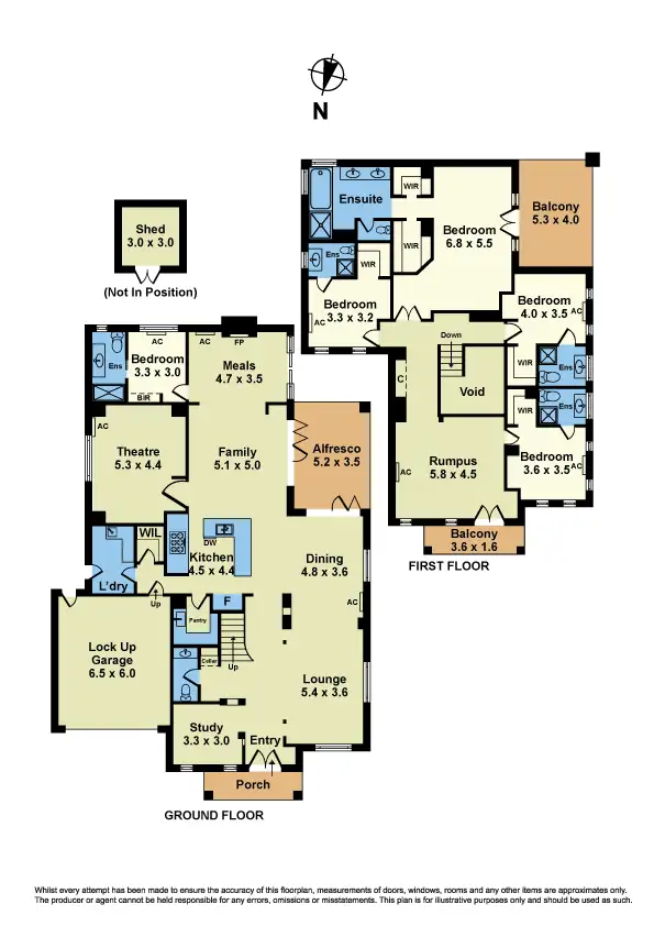 Floorplan of Homely house listing, 30 The Grange, Caroline Springs VIC 3023