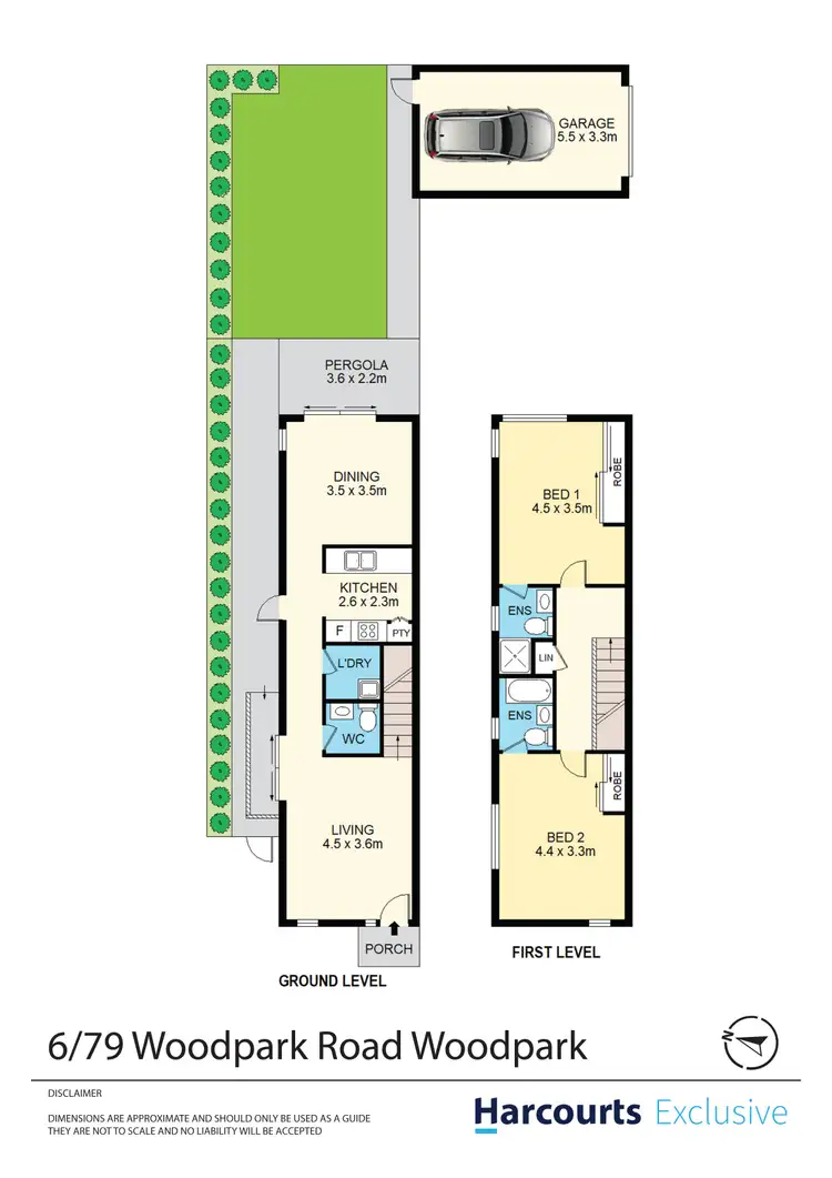 Floorplan of Homely townhouse listing, 6/79 Woodpark Road, Woodpark NSW 2164