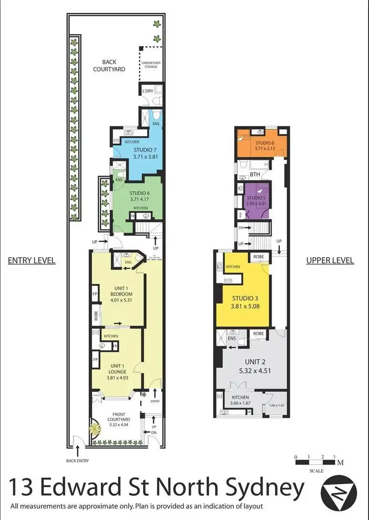 Floorplan of Homely apartment listing, 8/13 Edward Street, North Sydney NSW 2060