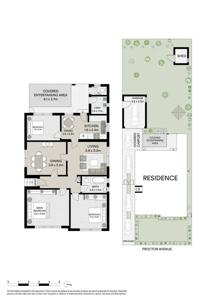 Floorplan of Homely house listing, 17 Proctor Avenue, Kingsgrove NSW 2208