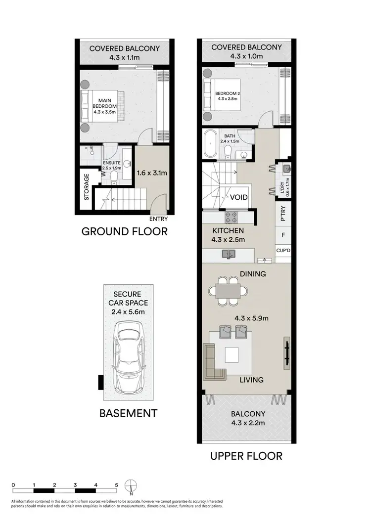 Floorplan of Homely apartment listing, 17/11-15 Alexander Street, Coogee NSW 2034