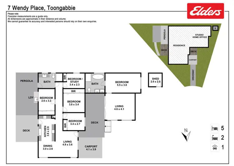 Floorplan of Homely house listing, 7 Wendy Place, Toongabbie NSW 2146