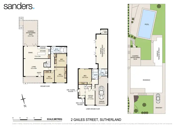 Floorplan of Homely house listing, 2 Gailes Street, Sutherland NSW 2232