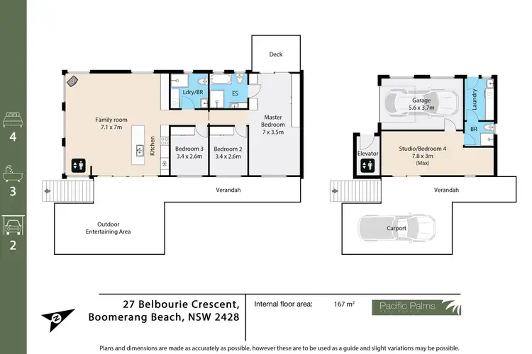 Floorplan of Homely house listing, 27 Belbourie Crescent, Boomerang Beach NSW 2428