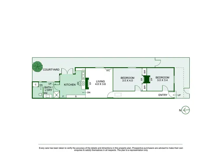 Floorplan of Homely house listing, 17 Bayview Street, Prahran VIC 3181