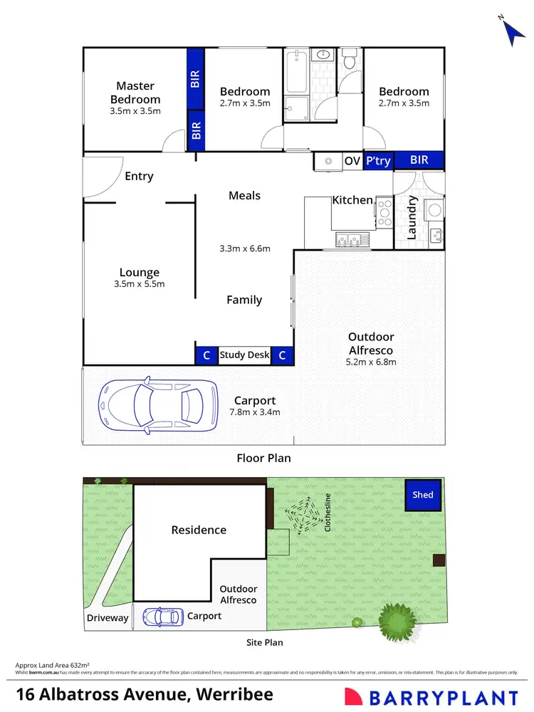 Floorplan of Homely house listing, 16 Albatross Avenue, Werribee VIC 3030