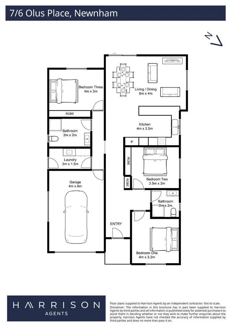 Floorplan of Homely house listing, 7/6 Olus Place, Newnham TAS 7248