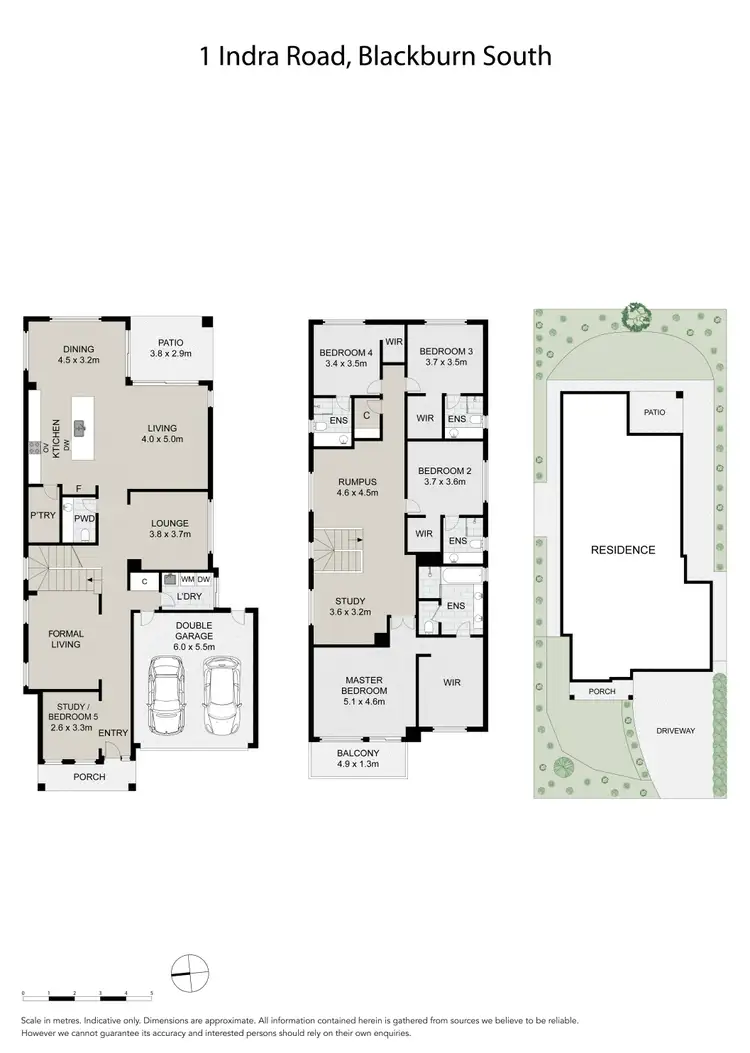 Floorplan of Homely house listing, 1 Indra Road, Blackburn South VIC 3130