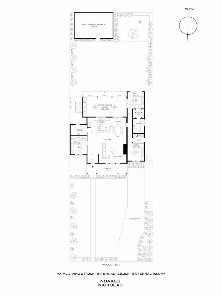 Floorplan of Homely house listing, 15 Wood Street, South Plympton SA 5038